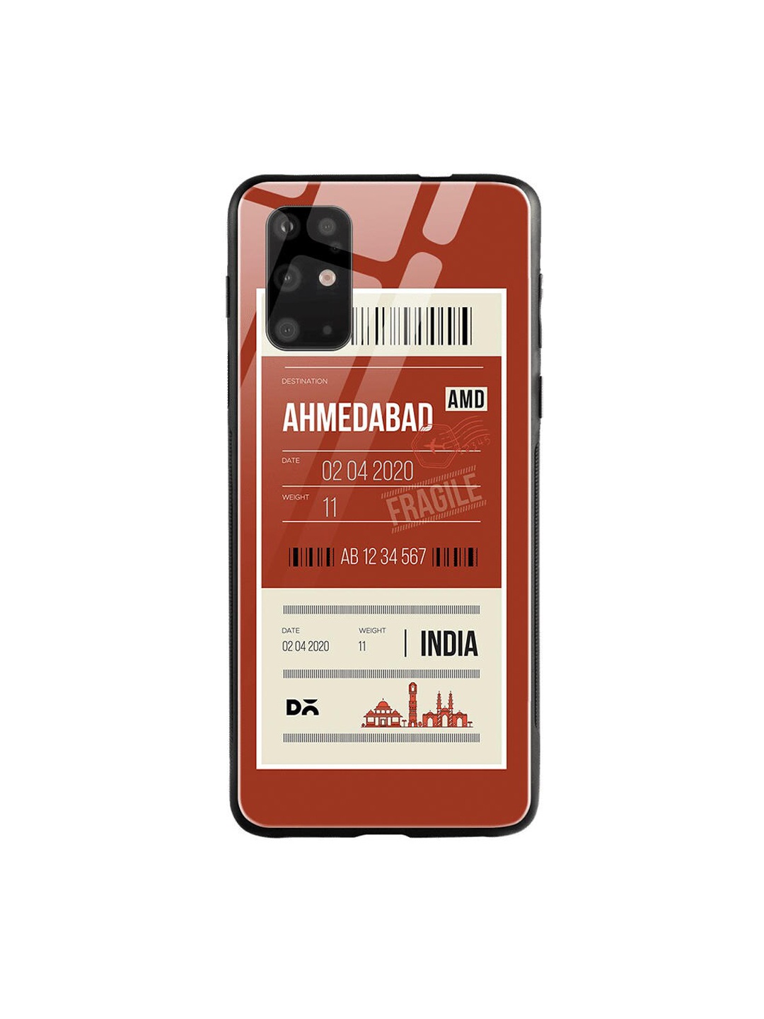 DailyObjects Maroon & White Ahmedabad City Tag Samsung Galaxy S20 Shock Absorbent Glass Cover
DailyObjects Maroon & White Ahmedabad City Tag Samsung Galaxy S20 Shock Absorbent Glass Cover