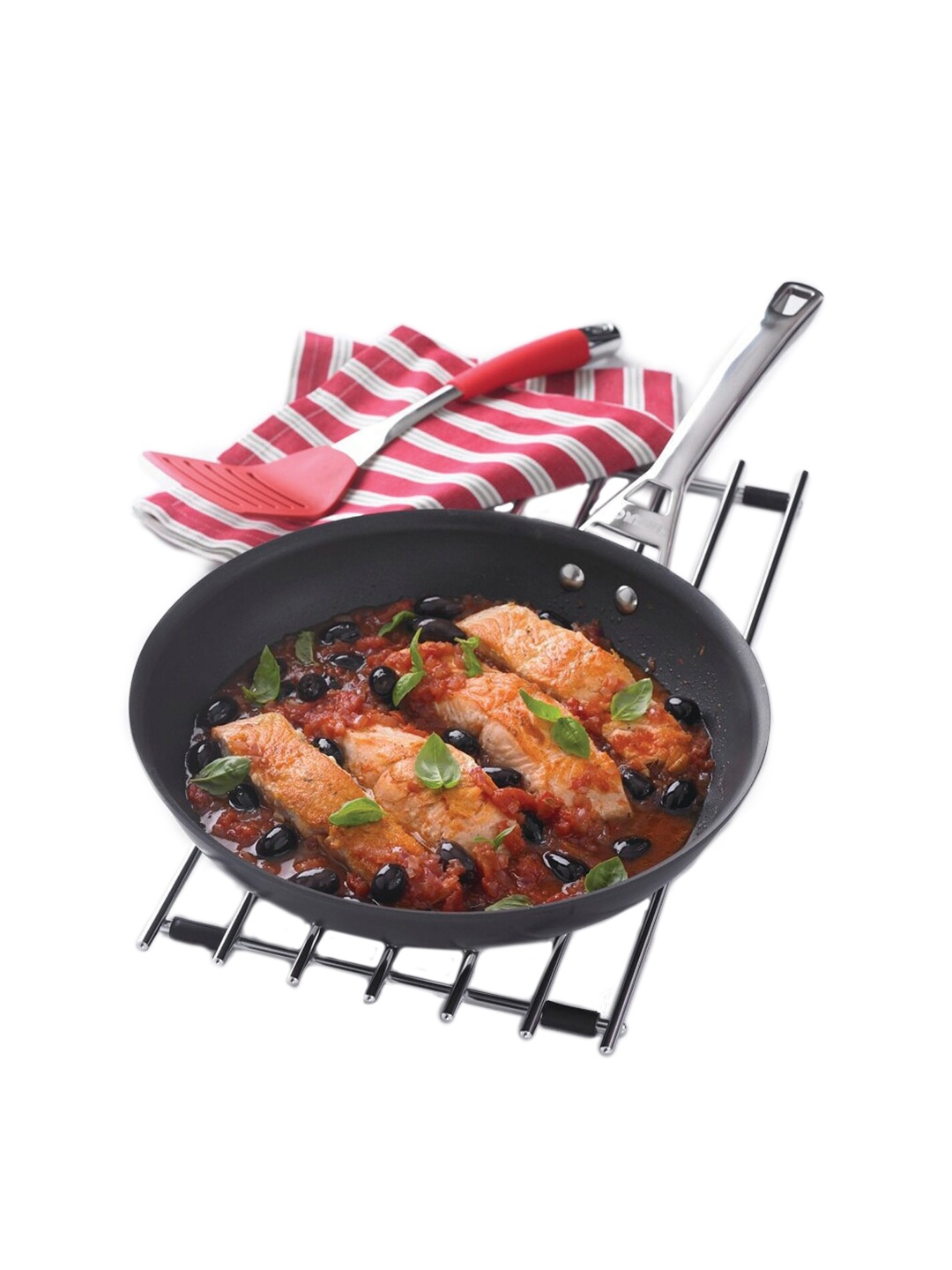 MEYER Black Circulon Infinite Non-Stick+ Anodized Skillet 24cm(Gas & Induction Compatible)
MEYER Black Circulon Infinite Non-Stick+ Anodized Skillet 24cm(Gas & Induction Compatible)
