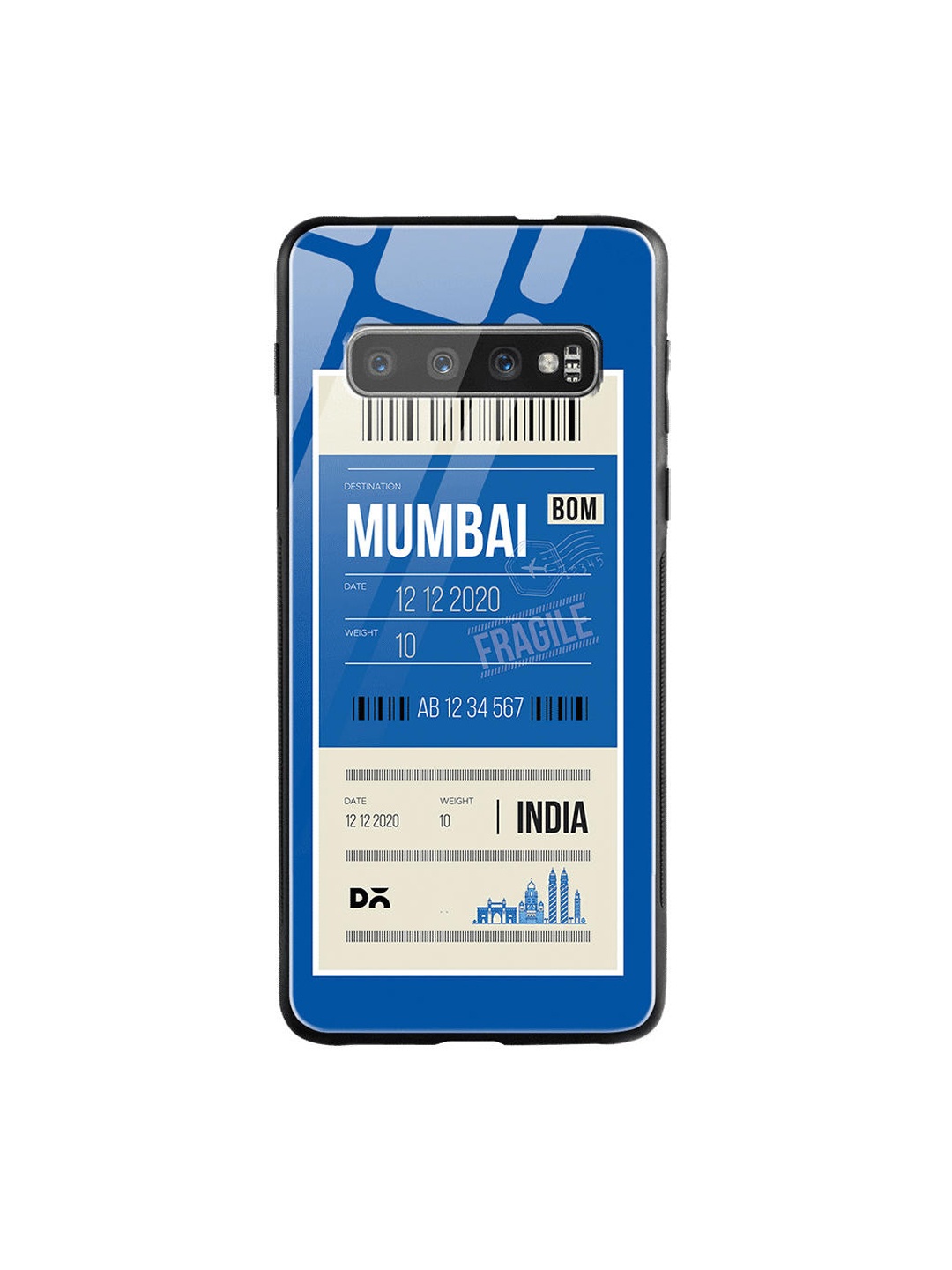 DailyObjects Blue & White Mumbai City Tag Samsung Galaxy S10 Shock Absorbent Glass Case
DailyObjects Blue & White Mumbai City Tag Samsung Galaxy S10 Shock Absorbent Glass Case