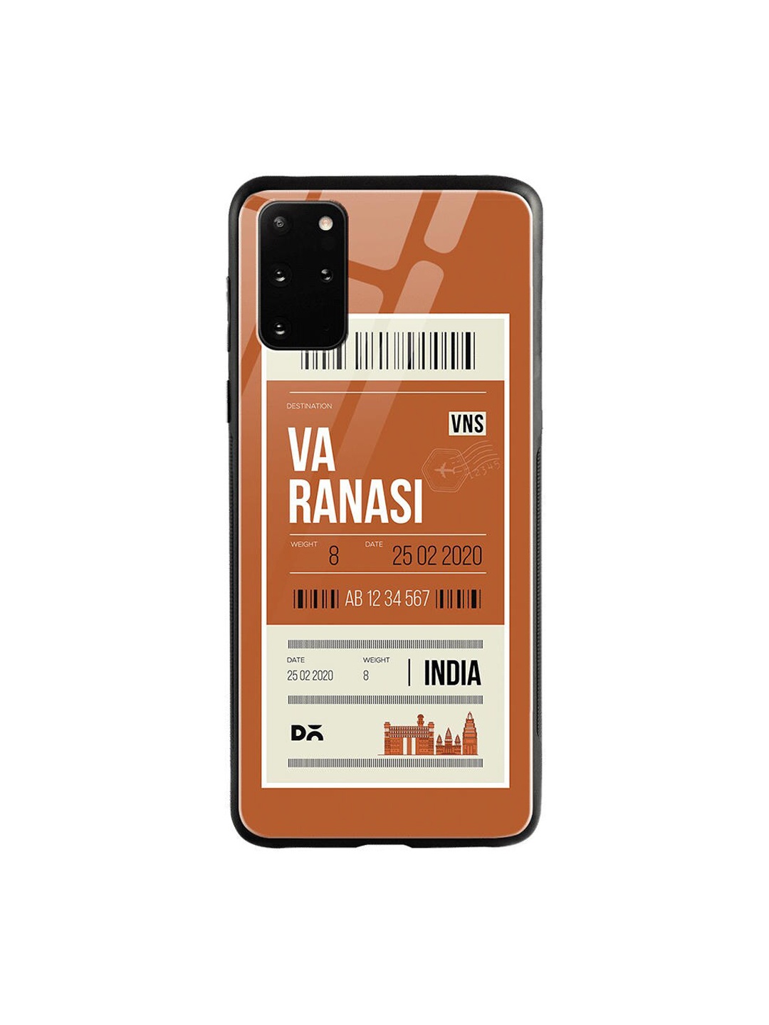 DailyObjects Rust-Coloured & White Varanasi City Tag Samsung Galaxy S20 Plus Shock Absorbent Glass Case
DailyObjects Rust-Coloured & White Varanasi City Tag Samsung Galaxy S20 Plus Shock Absorbent Glass Case