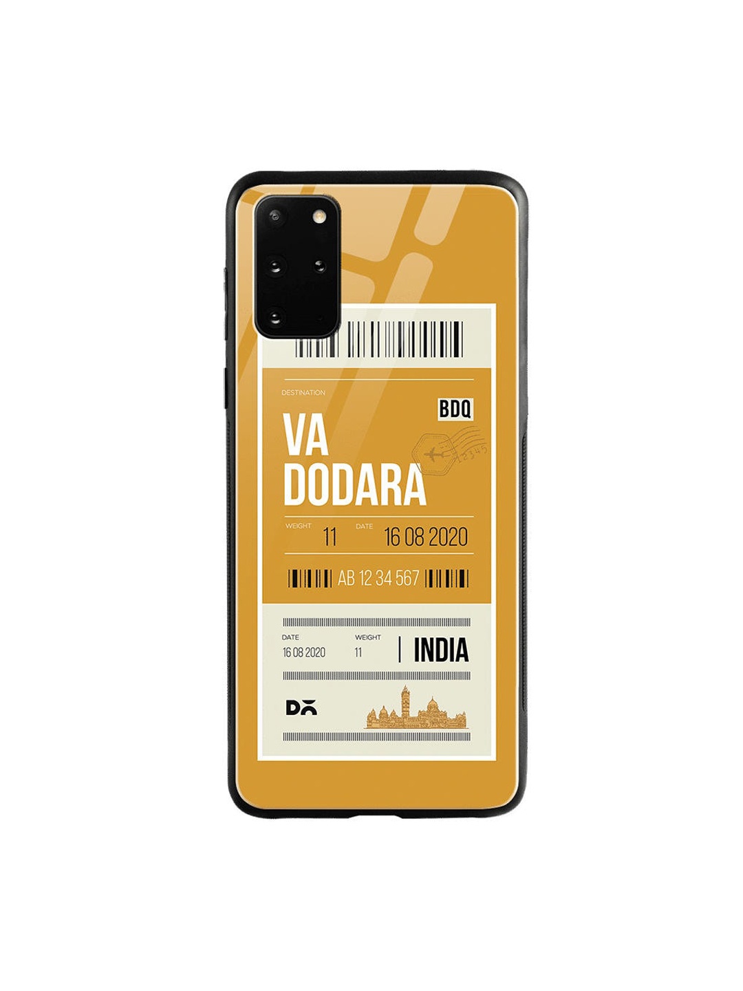 DailyObjects Mustard Yellow & White Vadodara City Tag Samsung Galaxy S20 Plus Shock Absorbent Glass Case
DailyObjects Mustard Yellow & White Vadodara City Tag Samsung Galaxy S20 Plus Shock Absorbent Glass Case