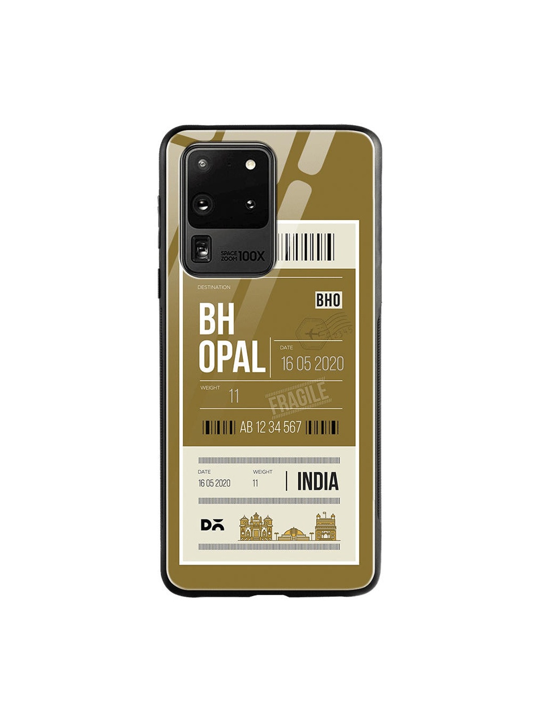 DailyObjects Olive Green & White Bhopal City Tag Samsung Galaxy S20 Ultra Shock Absorbent Glass Case
DailyObjects Olive Green & White Bhopal City Tag Samsung Galaxy S20 Ultra Shock Absorbent Glass Case