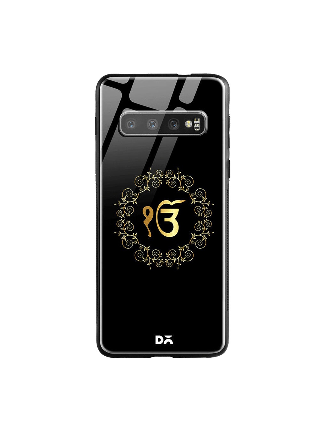 DailyObjects Black & Gold-Toned Ek Onkar Mantr Samsung Galaxy S10 Shock Absorbent Glass Case
DailyObjects Black & Gold-Toned Ek Onkar Mantr Samsung Galaxy S10 Shock Absorbent Glass Case