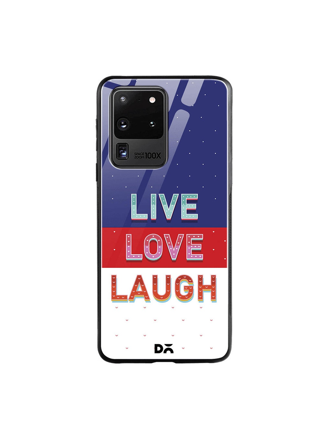 DailyObjects Blue & Red Live Love Laugh Tricolour Samsung Galaxy S20 Ultra Shock Absorbent Glass Case
DailyObjects Blue & Red Live Love Laugh Tricolour Samsung Galaxy S20 Ultra Shock Absorbent Glass Case