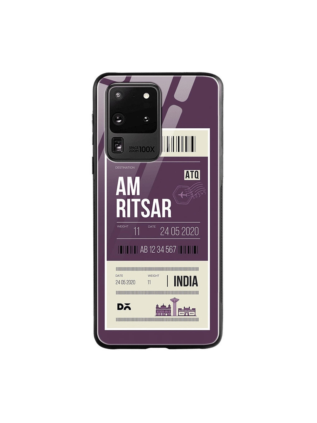 DailyObjects Purple & White Amritsar City Tag Samsung Galaxy S20 Ultra Shock Absorbent Glass Case
DailyObjects Purple & White Amritsar City Tag Samsung Galaxy S20 Ultra Shock Absorbent Glass Case