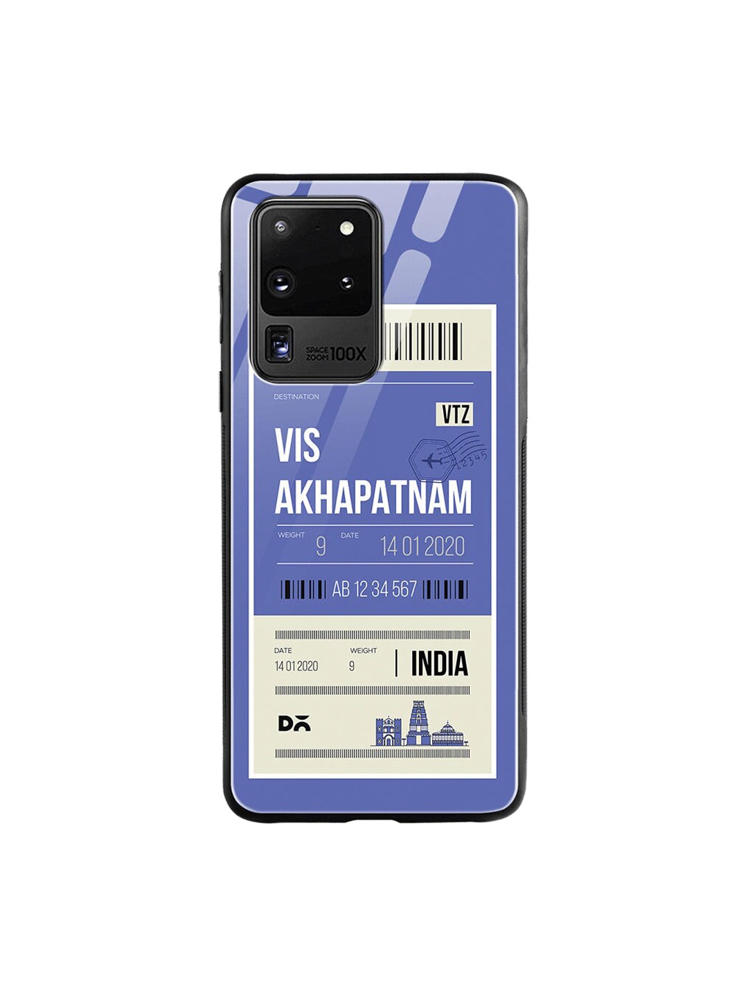 DailyObjects Blue & White Visakhapatnam City Tag Samsung Galaxy S20 Ultra Shock Absorbent Glass Case
DailyObjects Blue & White Visakhapatnam City Tag Samsung Galaxy S20 Ultra Shock Absorbent Glass Case