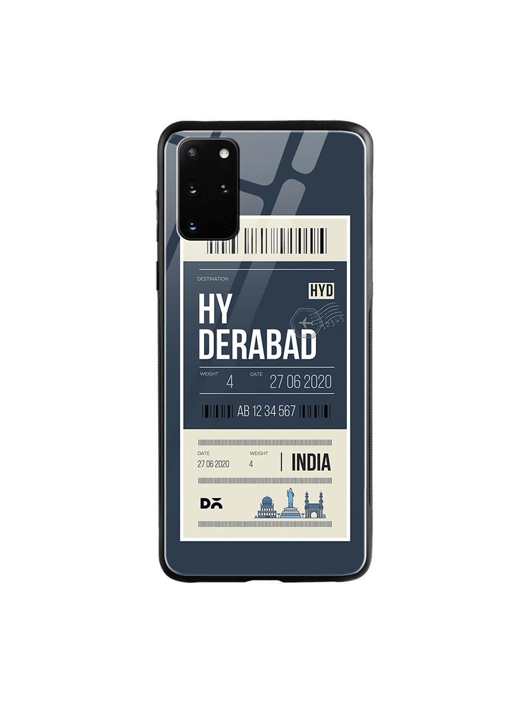 DailyObjects Blue & White Hyderabad City Tag Samsung Galaxy S20 Plus Shock Absorbent Glass Case
DailyObjects Blue & White Hyderabad City Tag Samsung Galaxy S20 Plus Shock Absorbent Glass Case