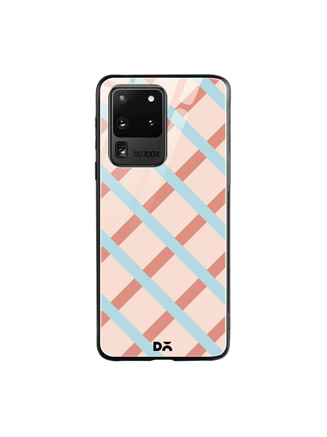 DailyObjects Peach-Coloured & Blue Pastel Diagonal Checks Samsung Galaxy S20 Ultra Shock Absorbent Glass Case
DailyObjects Peach-Coloured & Blue Pastel Diagonal Checks Samsung Galaxy S20 Ultra Shock Absorbent Glass Case