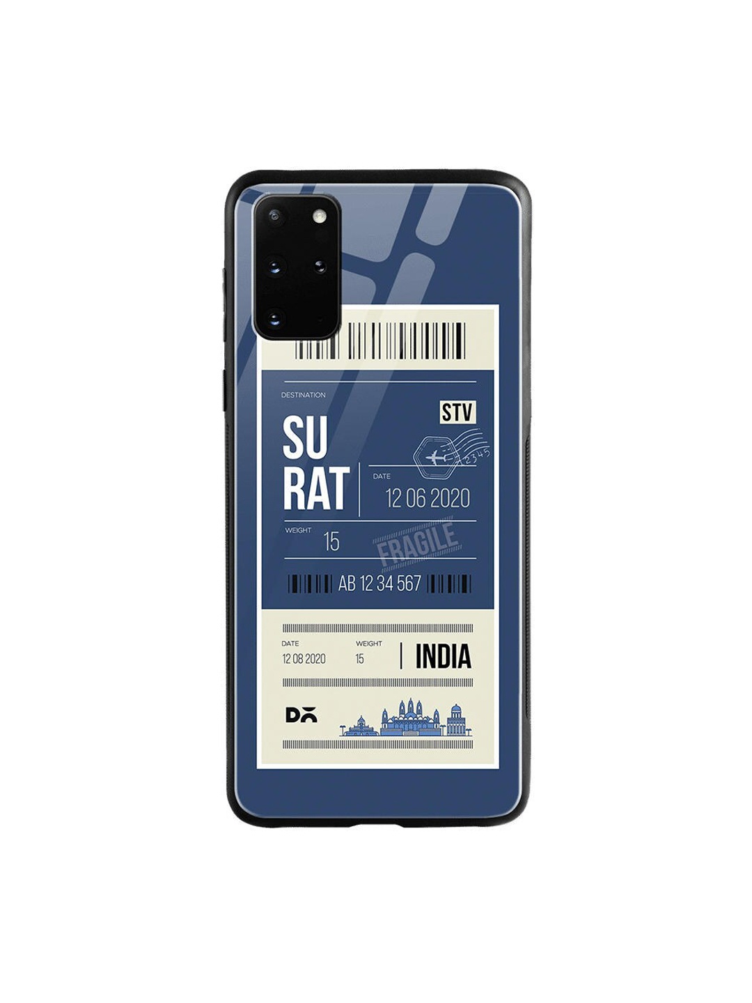 DailyObjects Blue & White Surat City Tag Samsung Galaxy S20 Plus Shock Absorbent Glass Case
DailyObjects Blue & White Surat City Tag Samsung Galaxy S20 Plus Shock Absorbent Glass Case