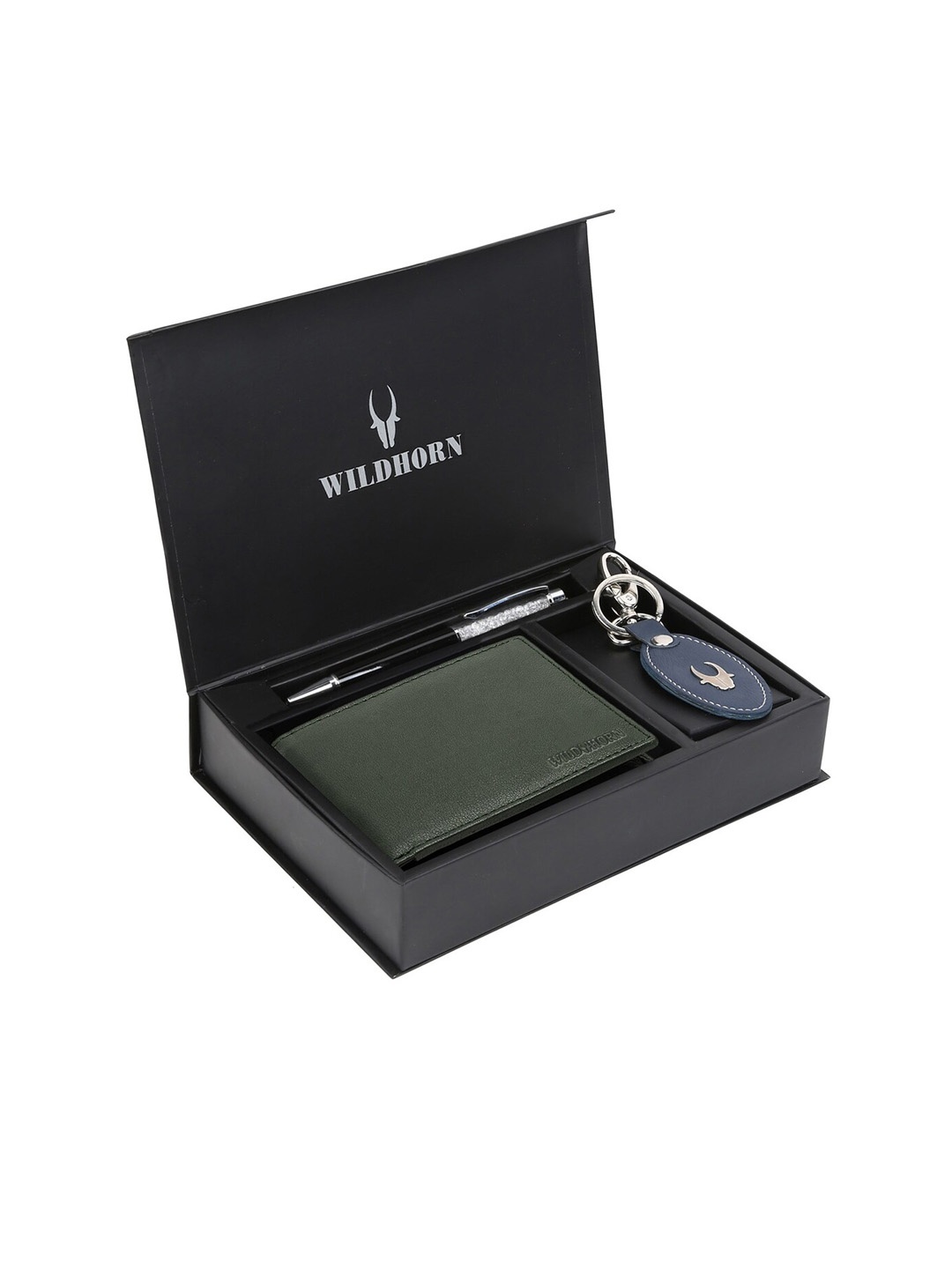 WildHorn Men Green & Blue RFID Protected Genuine High Quality Leather Accessory Gift Set
WildHorn Men Green & Blue RFID Protected Genuine High Quality Leather Accessory Gift Set
