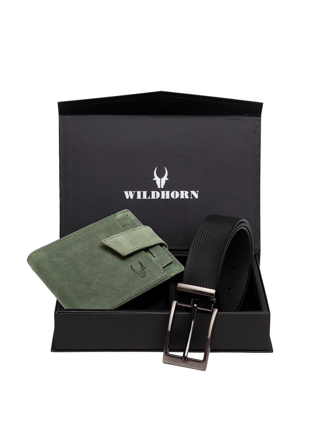 WildHorn Men Blue Textured RFID Protected Genuine Leather Wallet & Belt Accessory Gift Set, Green
WildHorn Men Blue Textured RFID Protected Genuine Leather Wallet & Belt Accessory Gift Set, Green