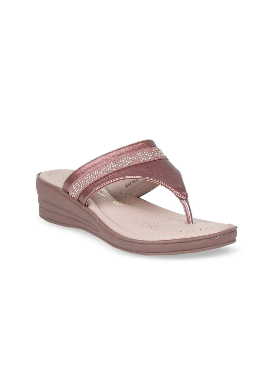 Bata Women Pink Embellished Sandals