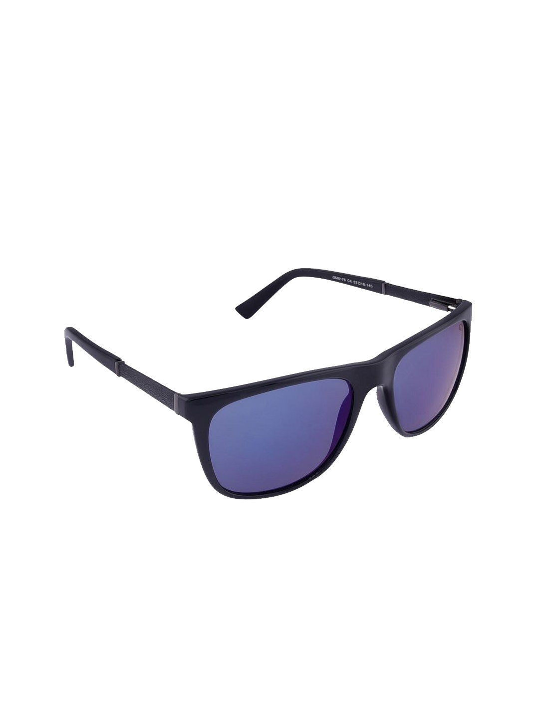 GIO COLLECTION Men Blue Lens & Black Wayfarer Sunglasses with UV Protected Lens GM6176C04
GIO COLLECTION Men Blue Lens & Black Wayfarer Sunglasses with UV Protected Lens GM6176C04
