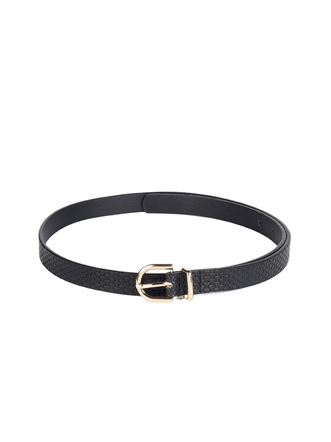 CRUSSET Women Black Solid Belt