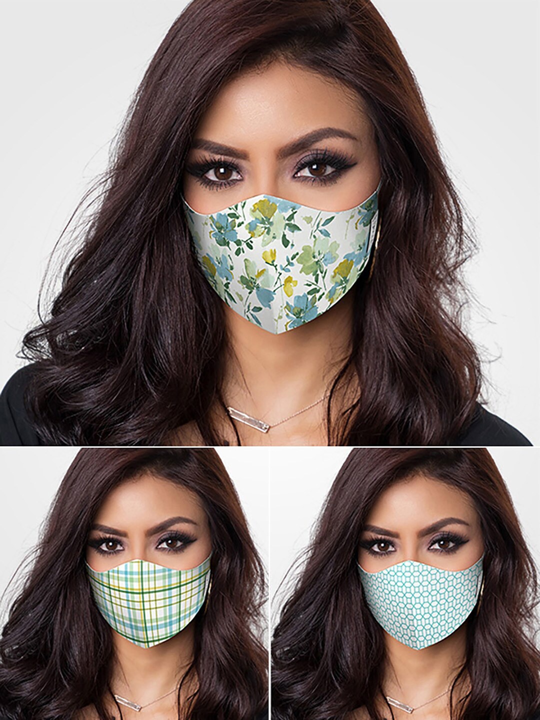 DDecor Women Anti Viral Pack Of 3 Printed 3-Ply Reusable Protective Outdoor Masks, White
DDecor Women Anti Viral Pack Of 3 Printed 3-Ply Reusable Protective Outdoor Masks, White