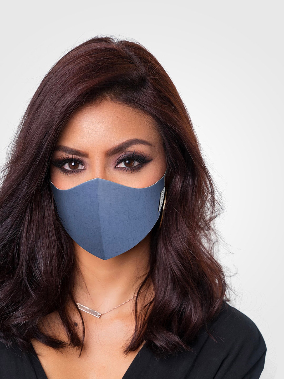 DDecor Women Anti Viral Blue Solid 3-Ply Adjustable Reusable Protective Outdoor Mask
DDecor Women Anti Viral Blue Solid 3-Ply Adjustable Reusable Protective Outdoor Mask