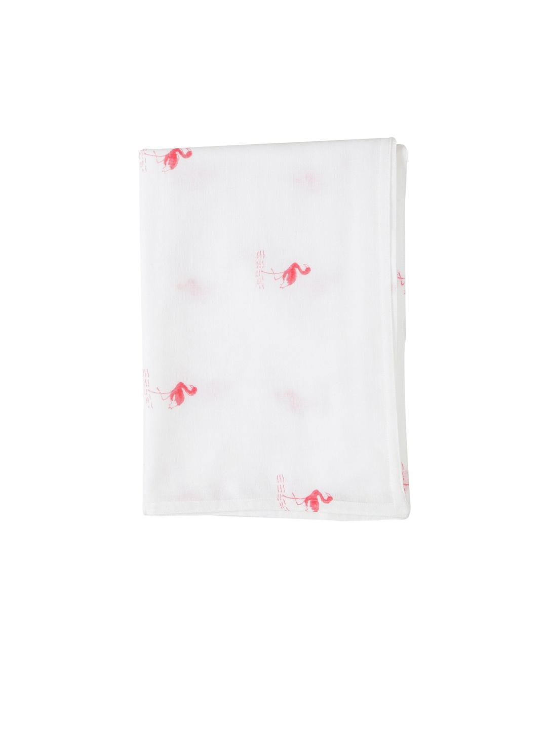 Moms Home Infant Kids White & Pink Flamingo Printed Organic Cotton Sustainable Muslin Swaddle
Moms Home Infant Kids White & Pink Flamingo Printed Organic Cotton Sustainable Muslin Swaddle