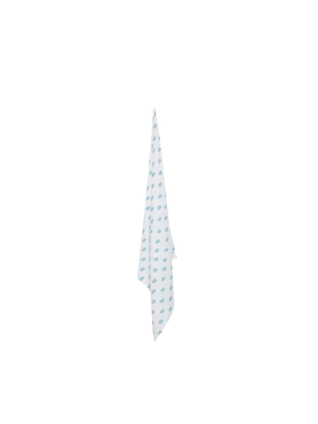 Moms Home Infant Kids White & Blue Elephant Printed Organic Cotton Sustainable Muslin Swaddle
Moms Home Infant Kids White & Blue Elephant Printed Organic Cotton Sustainable Muslin Swaddle