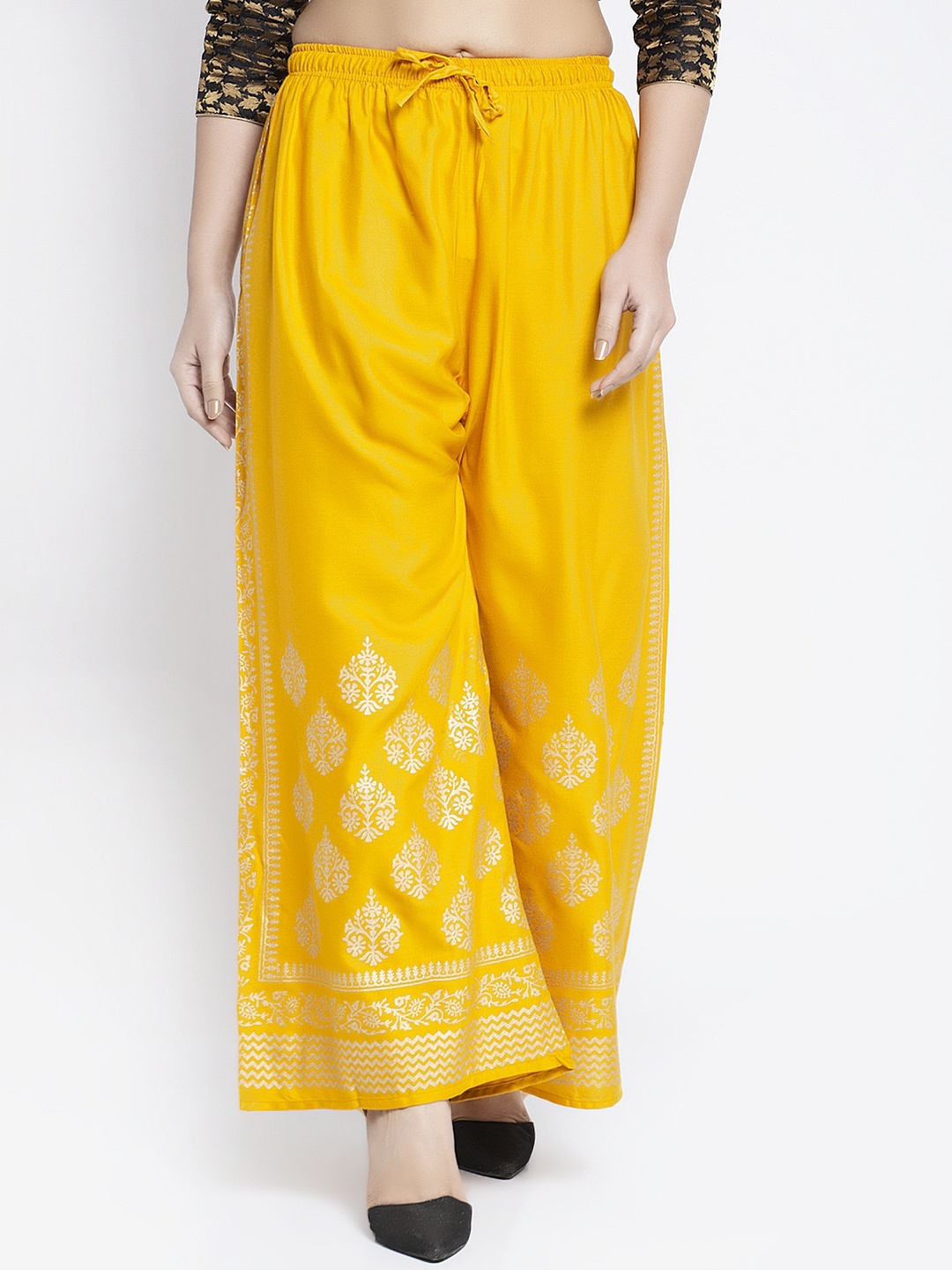 GRACIT Women Yellow Solid