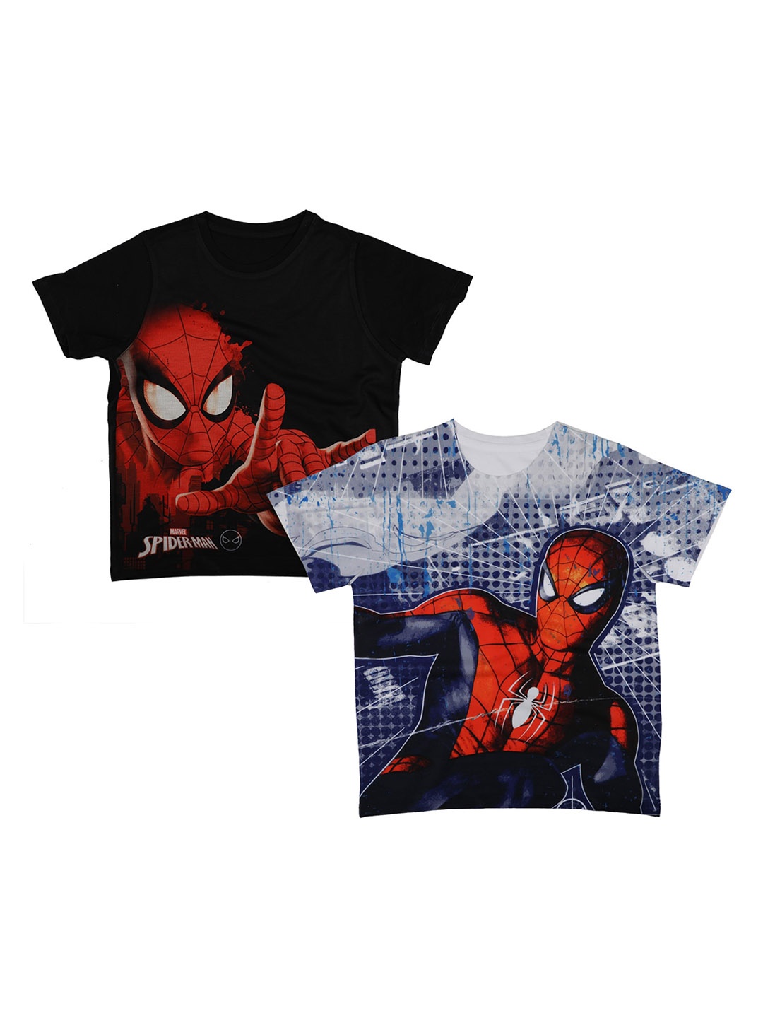 Marvel by Wear Your Mind Boys Multicoloured Spiderman Printed Round Neck T-shirt, Multi
Marvel by Wear Your Mind Boys Multicoloured Spiderman Printed Round Neck T-shirt, Multi