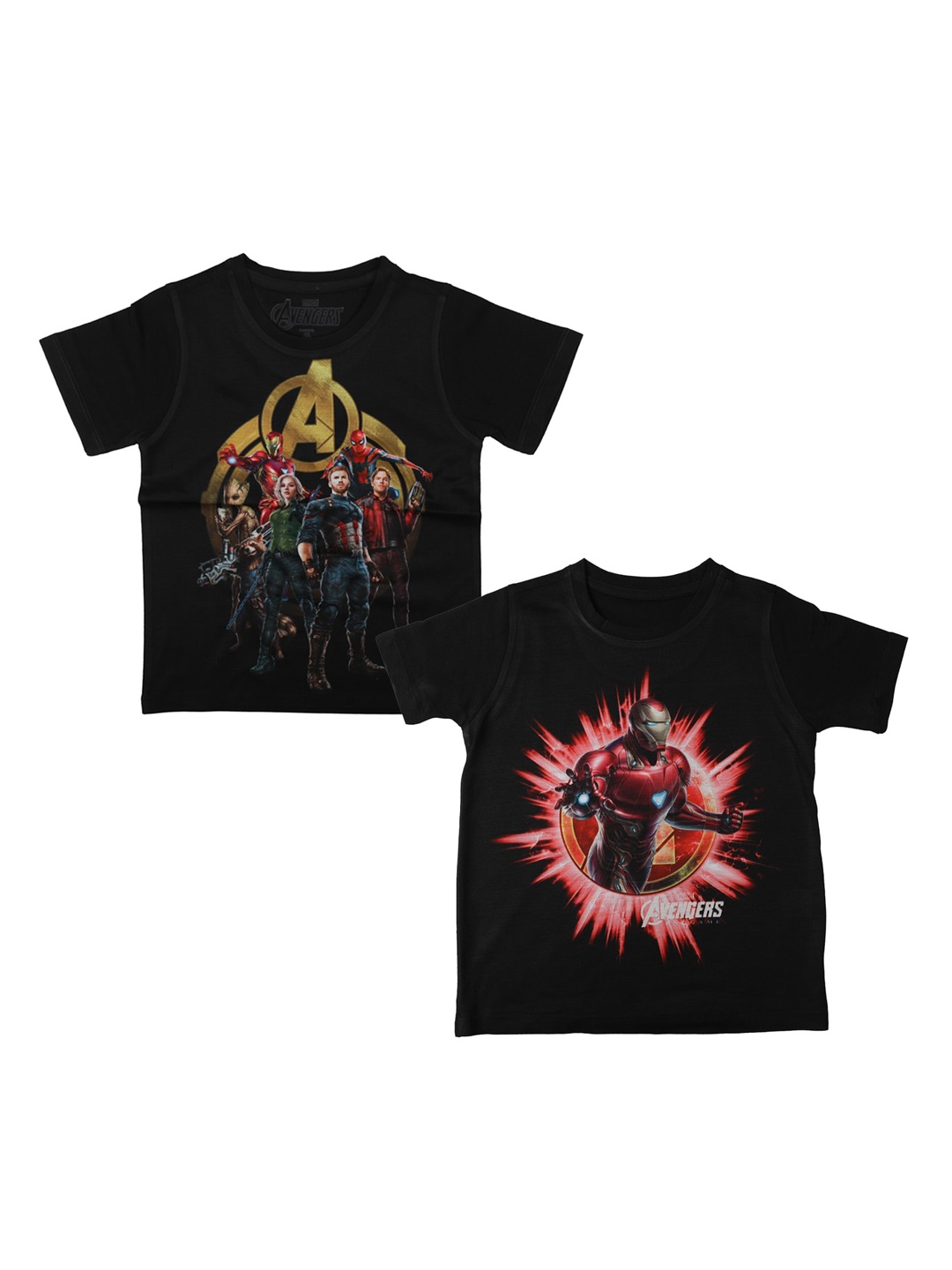 Marvel by Wear Your Mind Boys Pack Of 2 Black Avengers Printed Round Neck T-shirts
Marvel by Wear Your Mind Boys Pack Of 2 Black Avengers Printed Round Neck T-shirts