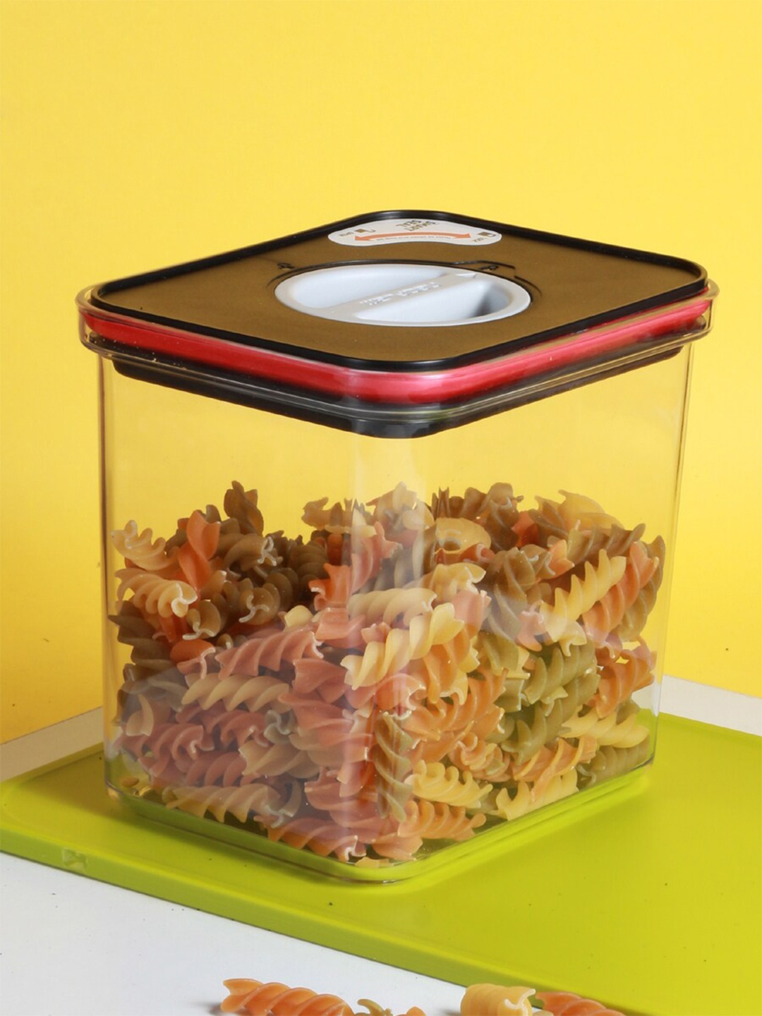 NOW & ZEN Set Of 2 Transparent & Black Tritan Plastic Air Tight & Leak Proof Smart Seal Food Storage Containers
NOW & ZEN Set Of 2 Transparent & Black Tritan Plastic Air Tight & Leak Proof Smart Seal Food Storage Containers