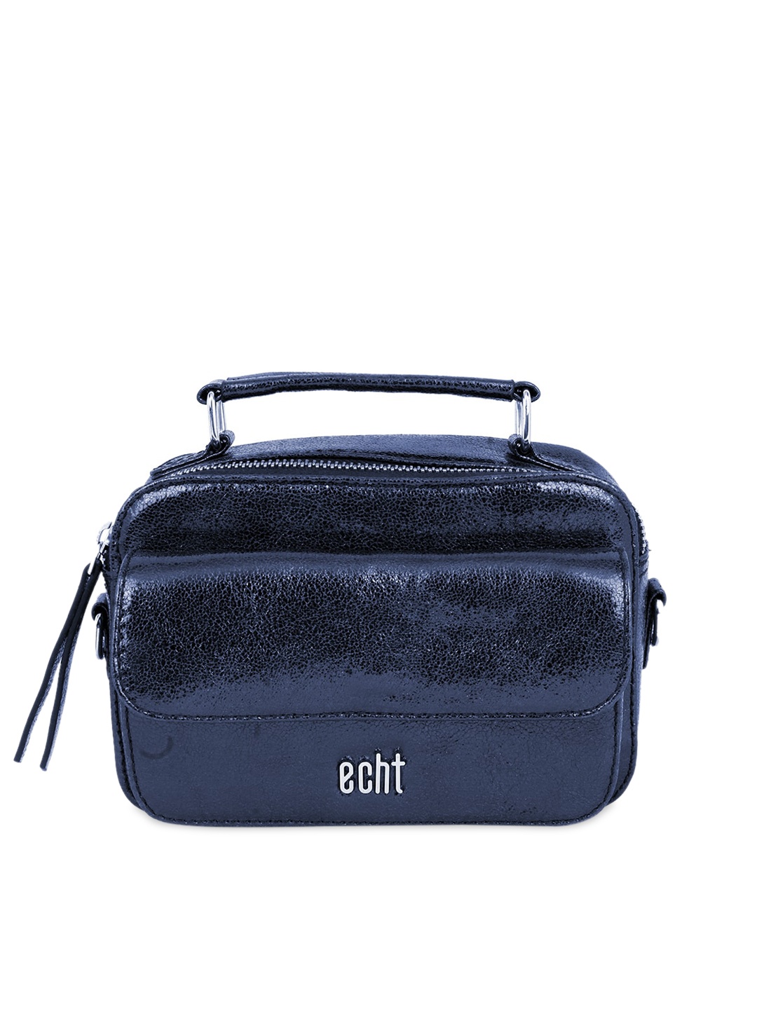 echt Blue Solid Handheld Bag