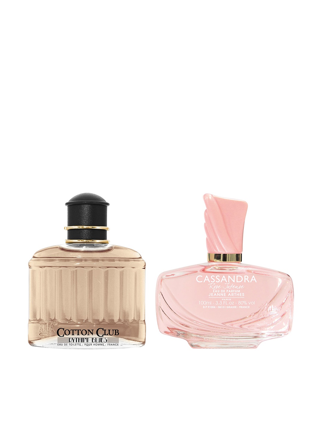 Jeanne Arthes Unisex Cassandra Rose Intense & Cotton Club Rythm N Blues Combo Set 200 ml, Transparent
Jeanne Arthes Unisex Cassandra Rose Intense & Cotton Club Rythm N Blues Combo Set 200 ml, Transparent