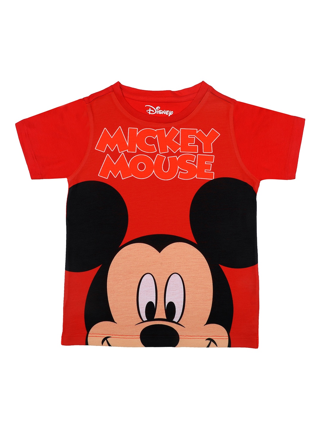 Disney by Wear Your Mind Boys Red Mickey Mouse Printed Colourblocked Round Neck T-shirt
Disney by Wear Your Mind Boys Red Mickey Mouse Printed Colourblocked Round Neck T-shirt