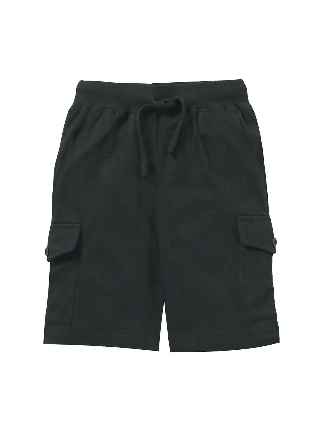 KiddoPanti Boys Teal Solid Regular Fit Shorts