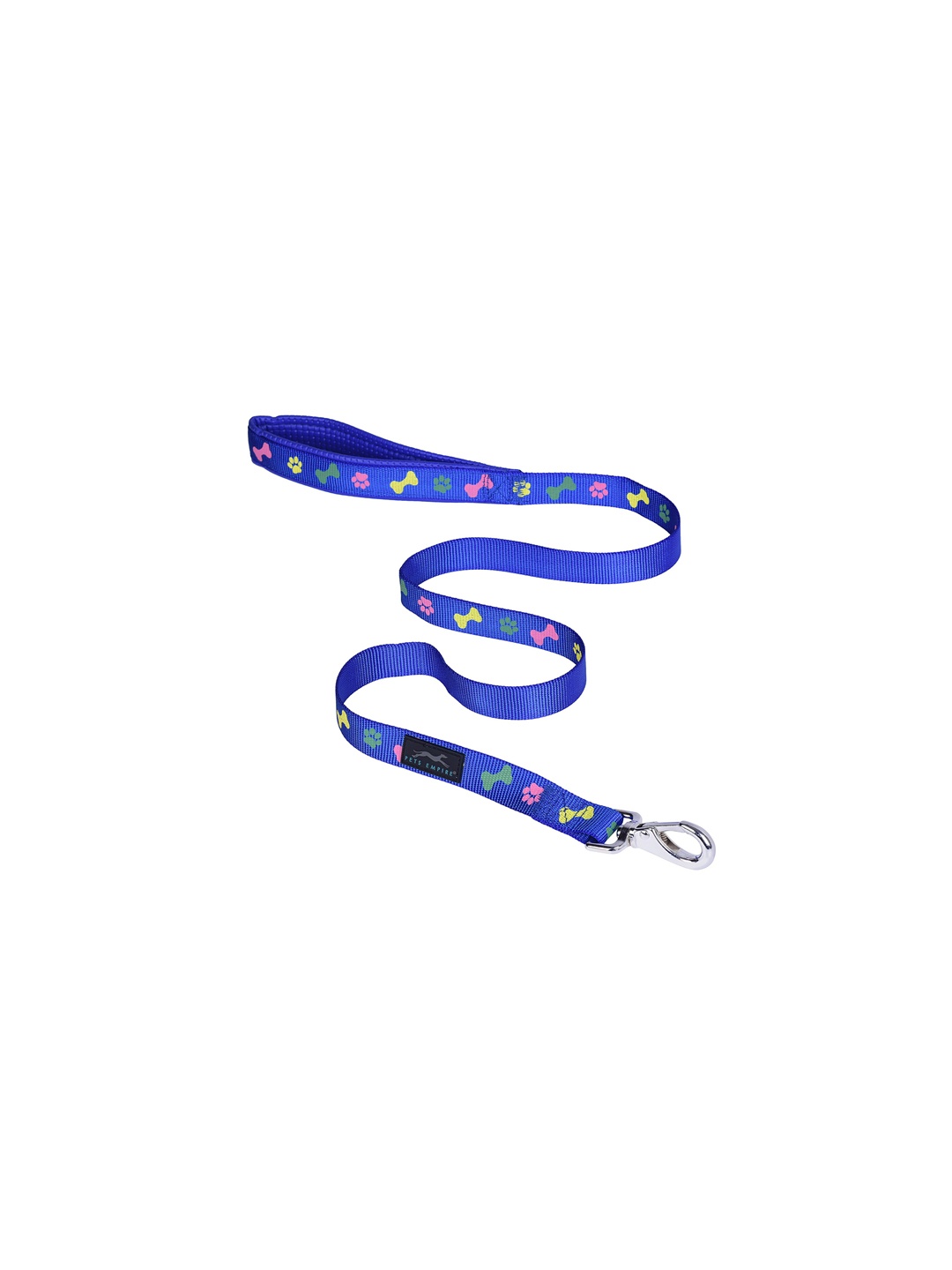 PETS EMPIRE Blue & Yellow Printed Dog Training Leash