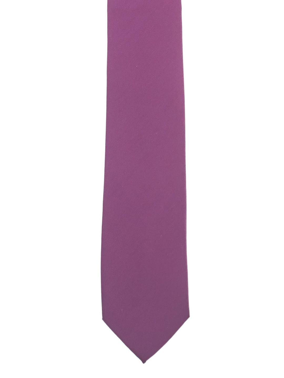The Tie Hub Violet Woven Design Skinny Tie