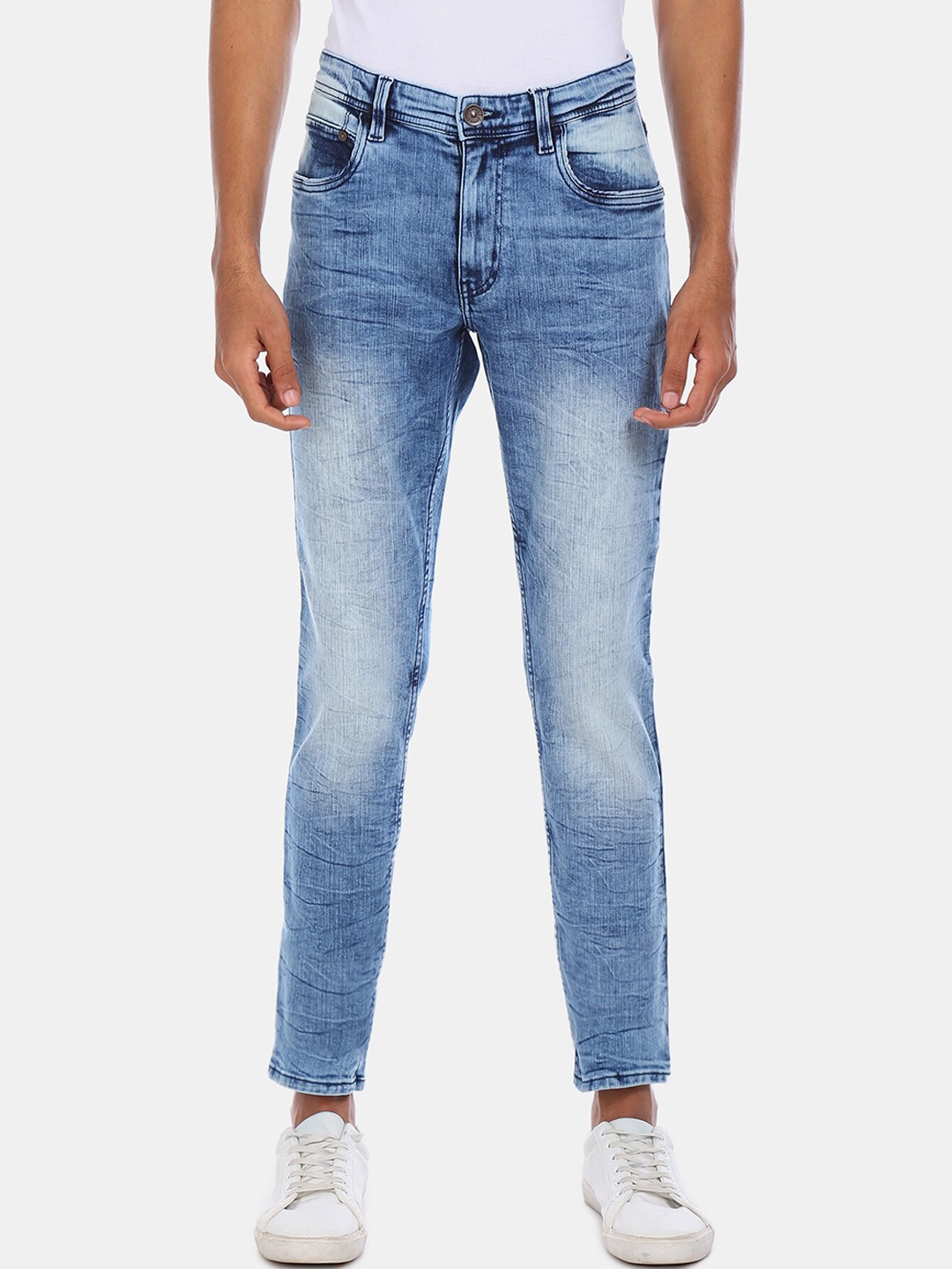Colt Men Blue Regular Fit Jeans