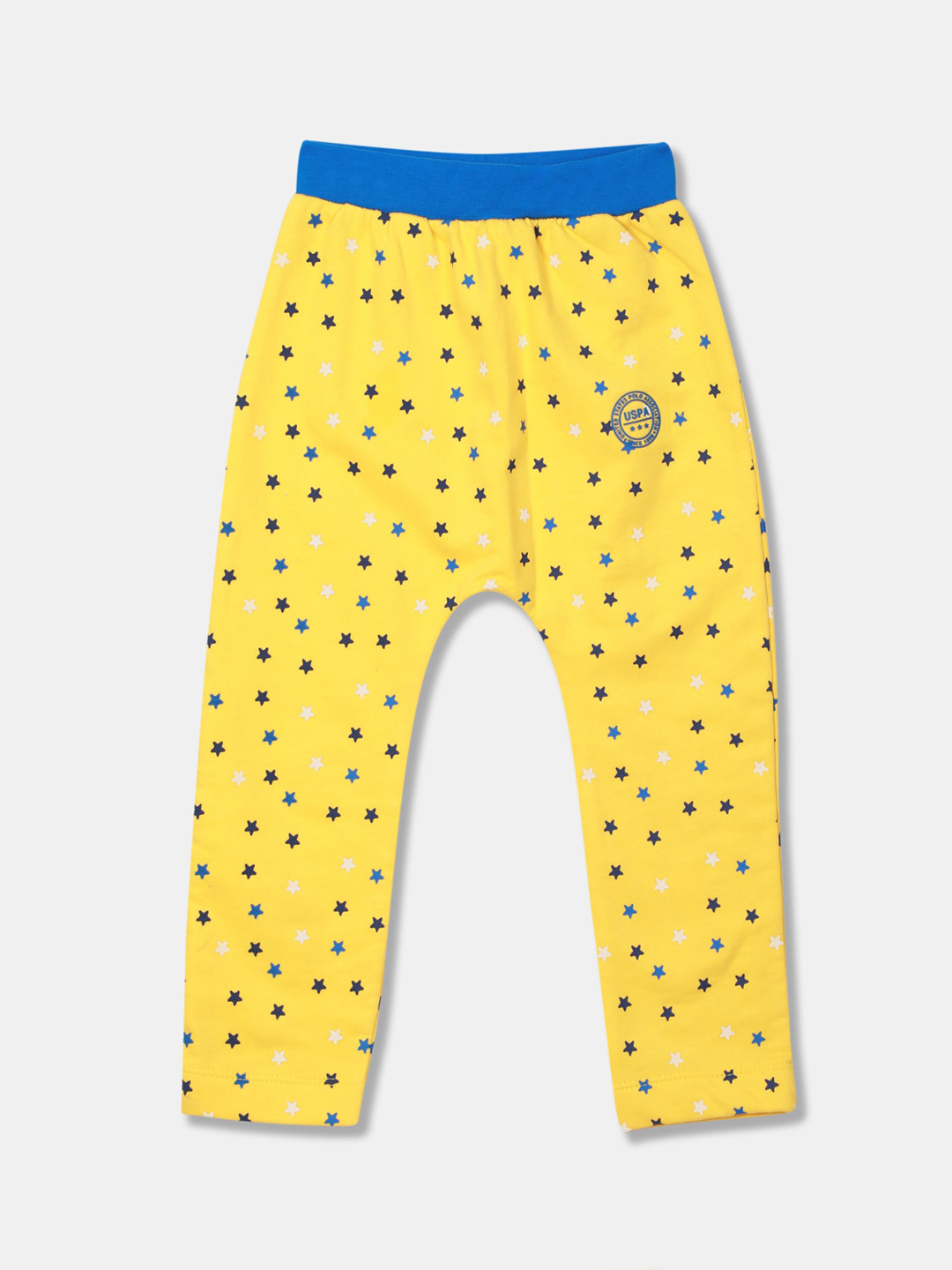 U.S. Polo Assn. Kids Infant Boys Yellow & Blue Printed Straight-Fit Track Pants
U.S. Polo Assn. Kids Infant Boys Yellow & Blue Printed Straight-Fit Track Pants