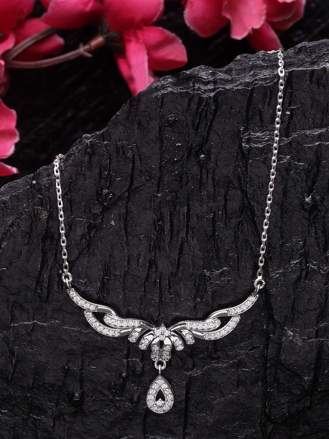 Clara Silver Maya Pendant Necklace