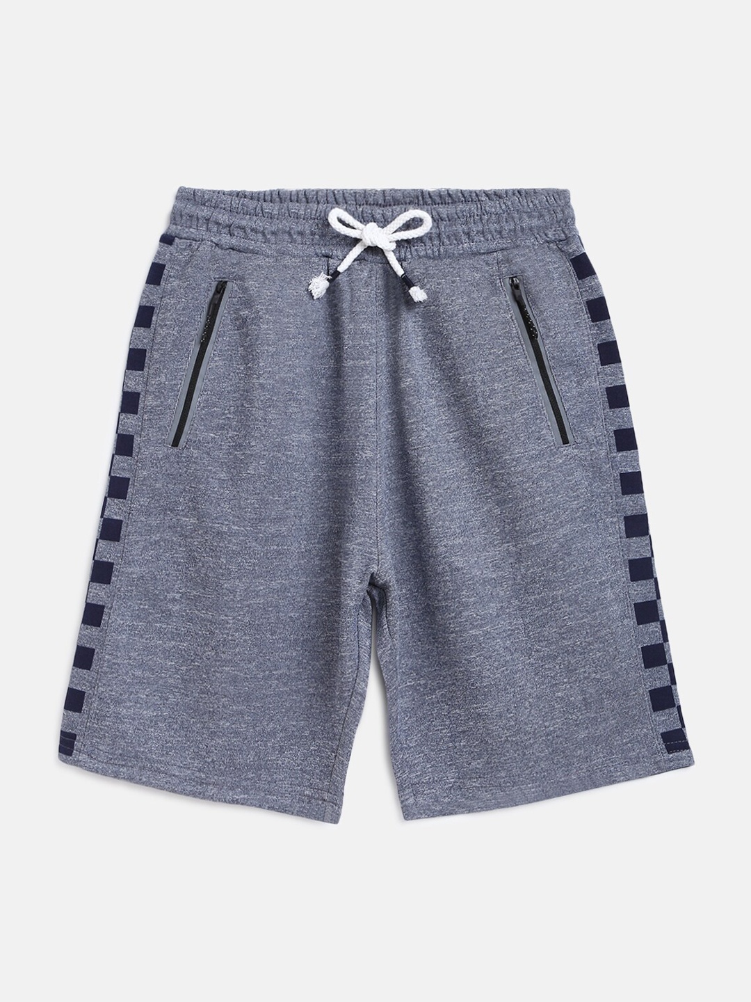 Lil Tomatoes Boys Blue Solid Regular Fit Regular Shorts With Pen With A Pen