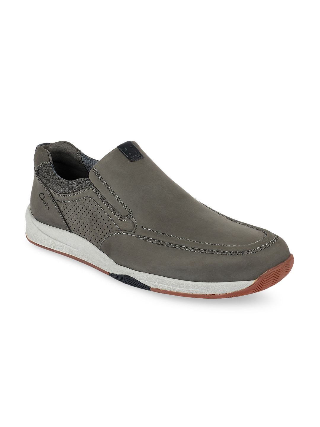 Clarks Men Grey Leather Sneakers
Clarks Men Grey Leather Sneakers