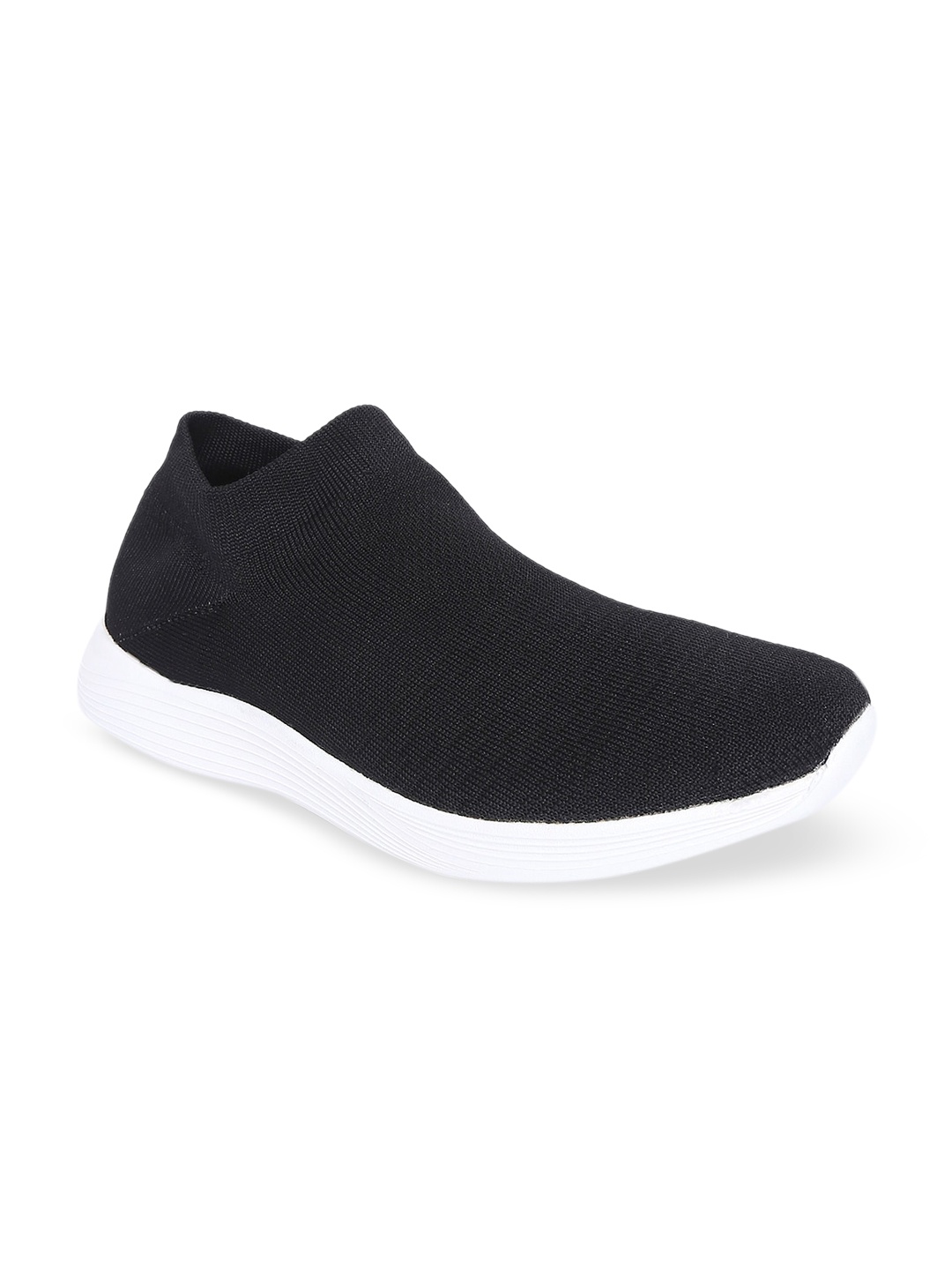 Ajile by Pantaloons Men Black Textile Walking Shoes