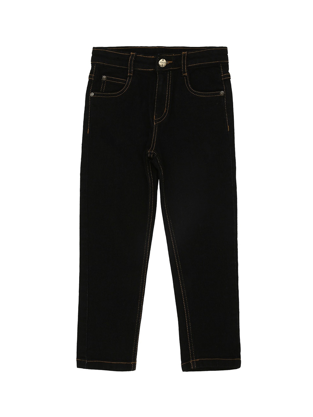 High Star Boys Black Slim Fit Jeans