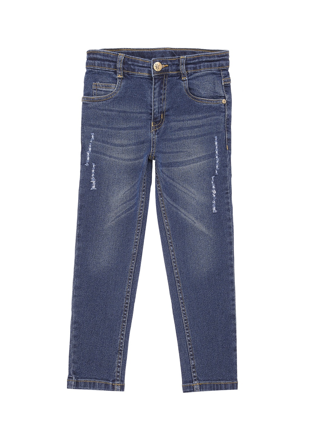 High Star Boys Blue Slim Fit Jeans