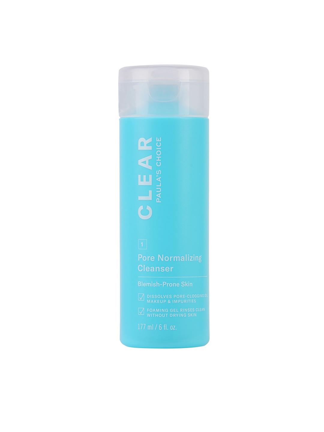 Paulas Choice CLEAR Pore Normalizing Cleanser Salicylic Acid Acne Face Wash - 177 ml, Transparent
Paulas Choice CLEAR Pore Normalizing Cleanser Salicylic Acid Acne Face Wash - 177 ml, Transparent