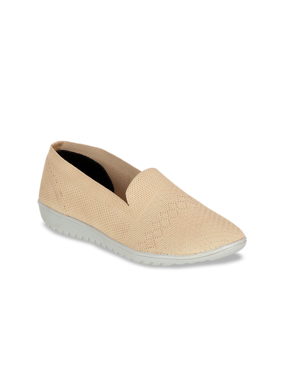 Carlton London sports Women Beige Solid Ballerinas