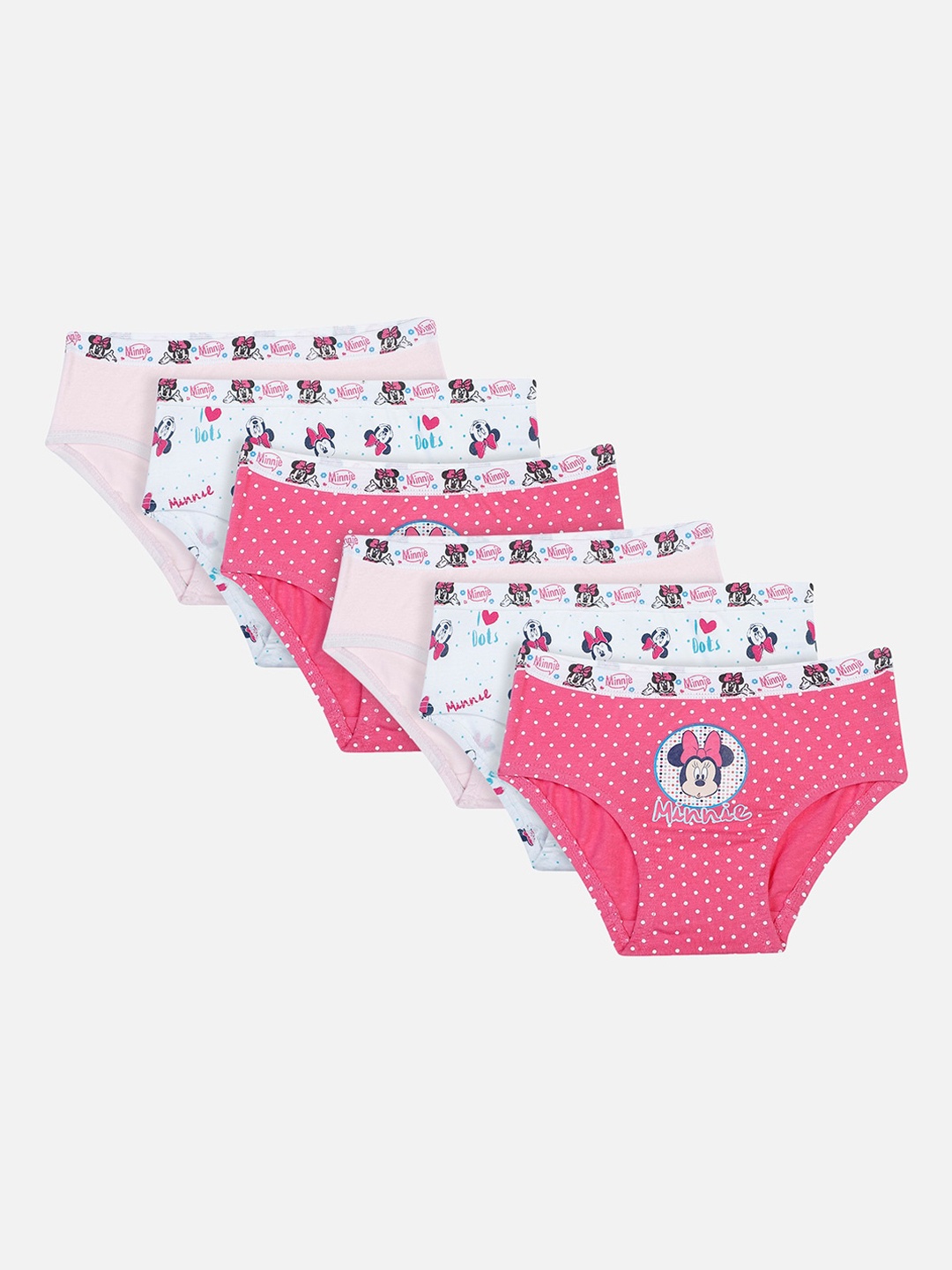 Bodycare Kids Girls Pack Of 6 Assorted MINNIE & FRIENDS Hipster Briefs KIA7213-PK001_P6
Bodycare Kids Girls Pack Of 6 Assorted MINNIE & FRIENDS Hipster Briefs KIA7213-PK001_P6