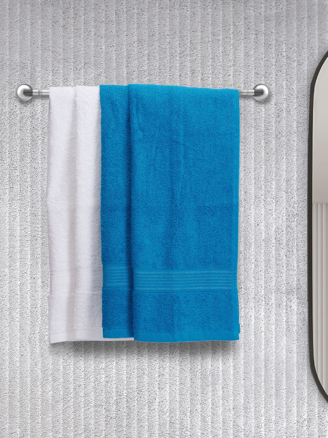 KOPA Set of 4 Super Absorbent 380 GSM Cotton Hand Towels, Turquoise blue
KOPA Set of 4 Super Absorbent 380 GSM Cotton Hand Towels, Turquoise blue