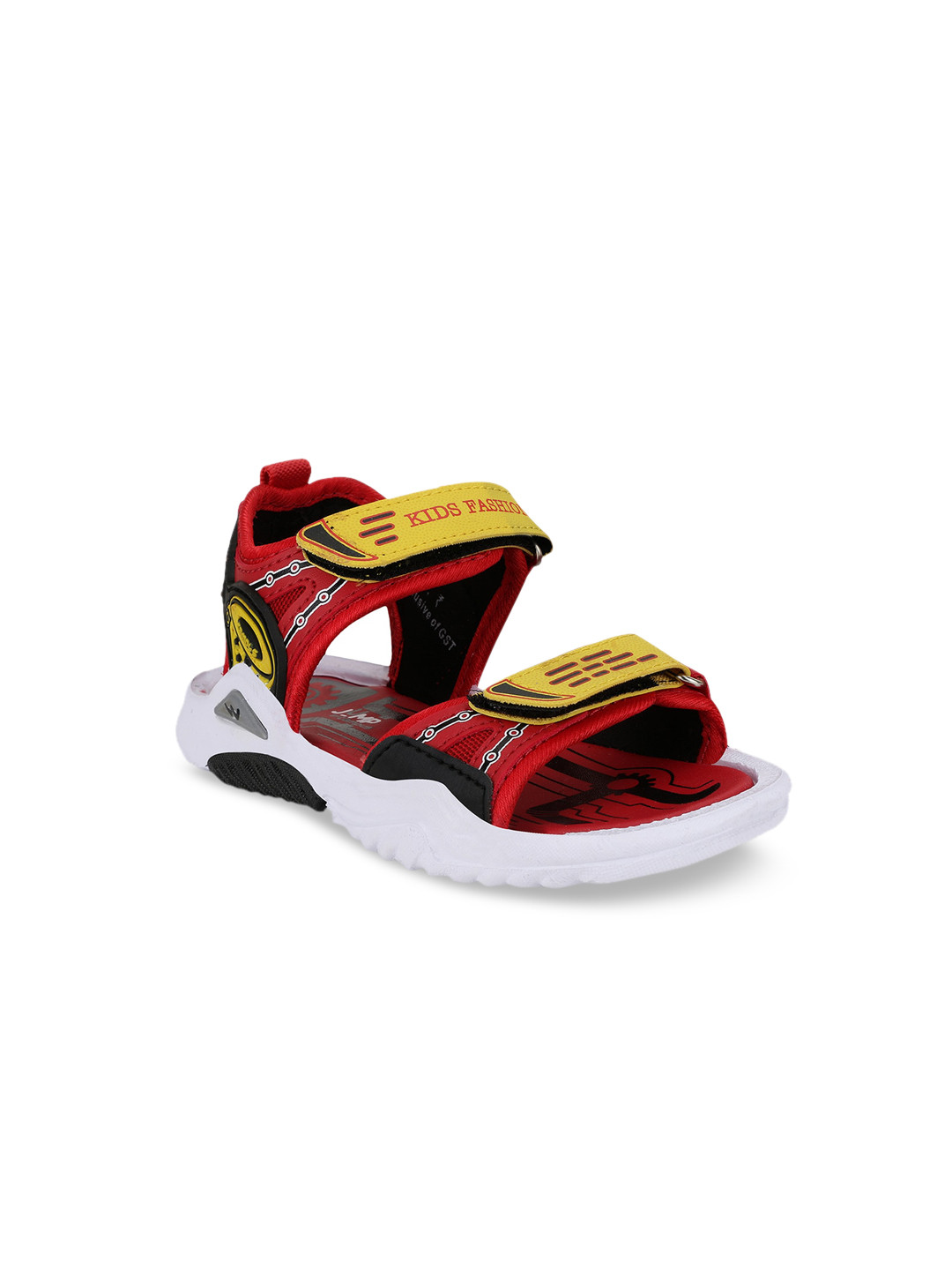 Campus Unisex Kids Red & Yellow Comfort Sandals
Campus Unisex Kids Red & Yellow Comfort Sandals