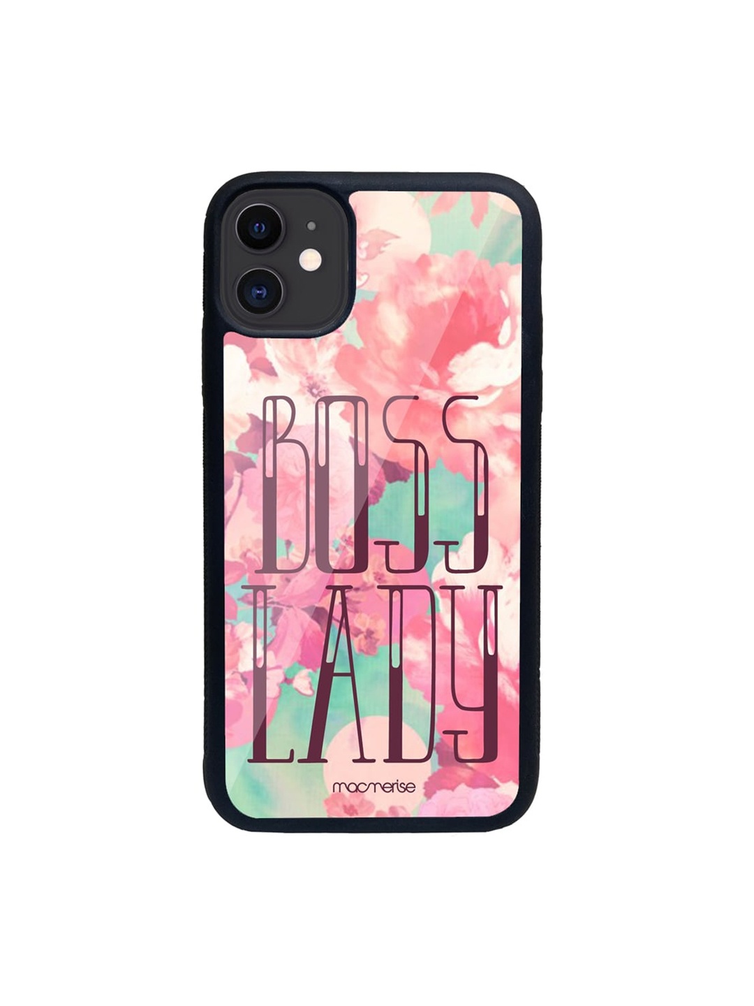 macmerise Pink & Green Boss Lady Printed iPhone 11 Phone Case