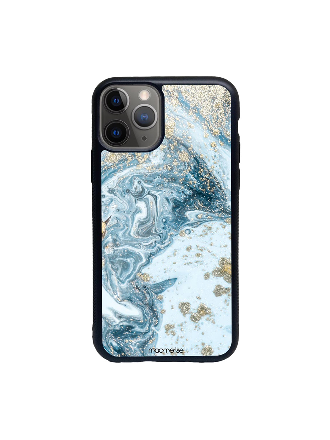 macmerise Blue & White Marble Macubus Printed iPhone 11 Pro Back Case