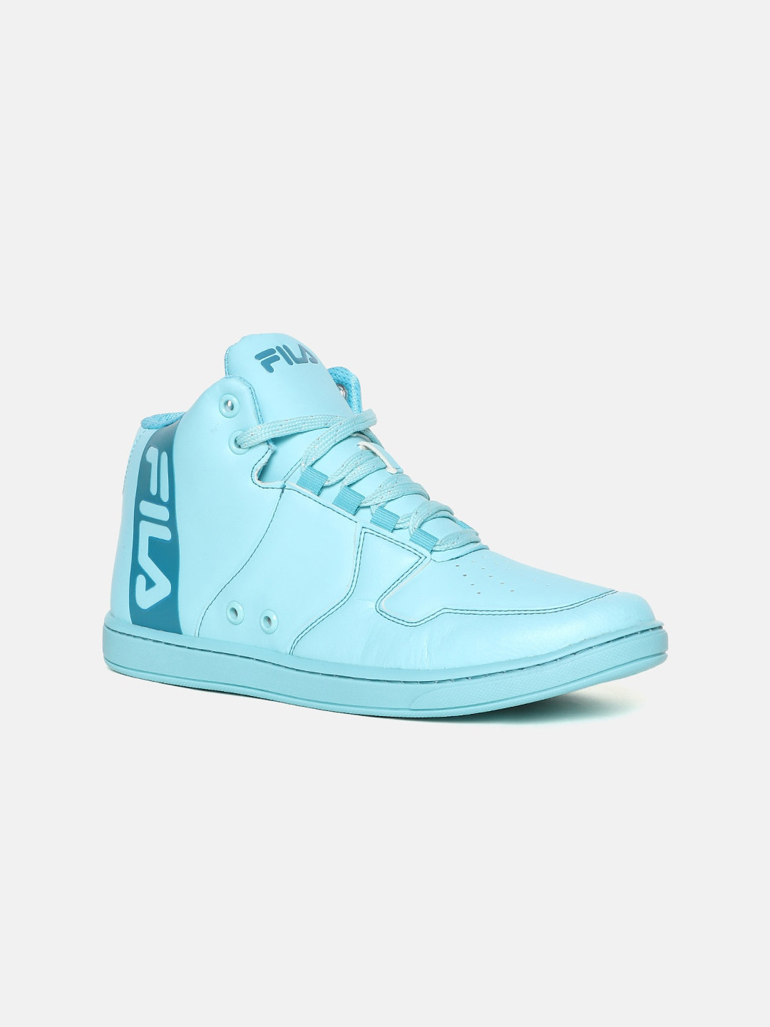 FILA Women AVERO Printed Mid-Top Sneakers, Blue 
FILA Women AVERO Printed Mid-Top Sneakers, Blue