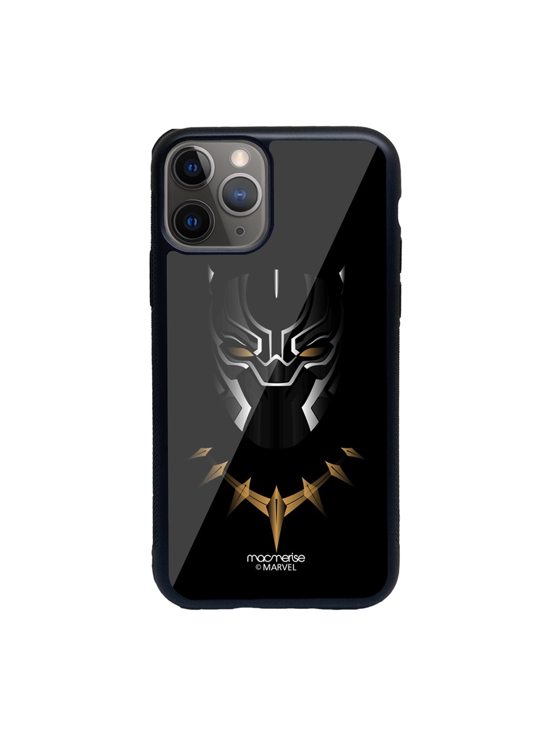 macmerise Gold-Toned & Black Minimalistic Black Panther Printed iPhone 11 Pro Back Case
macmerise Gold-Toned & Black Minimalistic Black Panther Printed iPhone 11 Pro Back Case