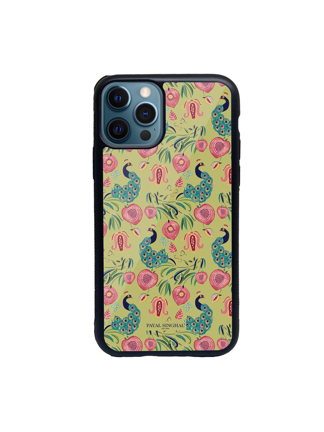 macmerise Yellow & Green Payal Singhal Anaar and Mor Olive Glass iPhone 12 Pro Phone Case
macmerise Yellow & Green Payal Singhal Anaar and Mor Olive Glass iPhone 12 Pro Phone Case
